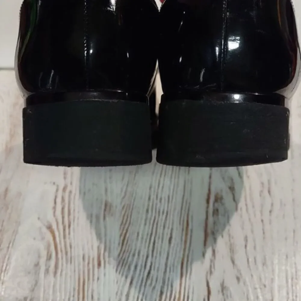 Franco Sarto Cypress Womens Black Patent Leather‎ Shoes Sz 8.5M